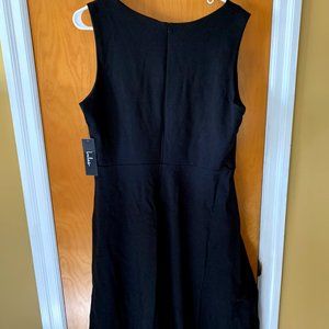 XL Black Skater Dress